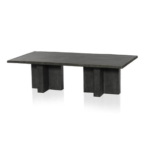 Terrell Outdoor Coffee Table - Aged Grey