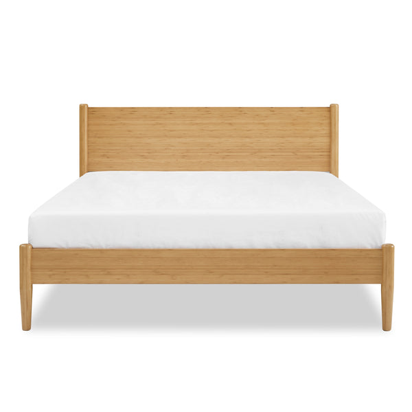 Ria Eastern King Platform Bed, Caramelized