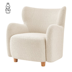 Tiffany KD Boucle Accent Arm Chair, Palladian Beige