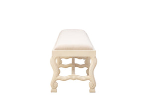 Cream Romeo Bench