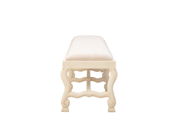 Cream Romeo Bench