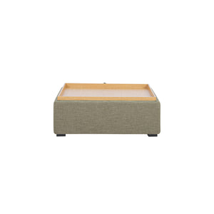 Moe's Montana Storage Ottoman in Washed Green