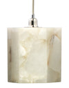 Borealis Alabaster Hexagon 1-Light Pendant