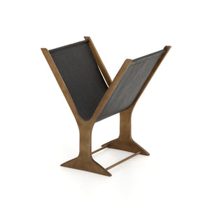 Feldman Magazine Rack-Black