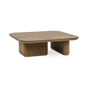 Vander Solid Wood Square Coffee Table - FSC Certified Oak