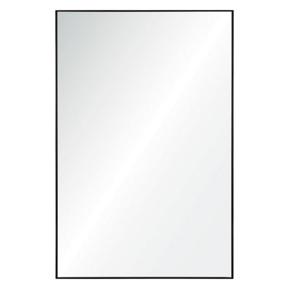 Vale Mirror In Charcoal Grey