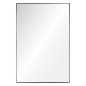 Vale Mirror In Charcoal Grey