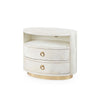 JULIUS 2-DRAWER SIDE TABLE, WHITE