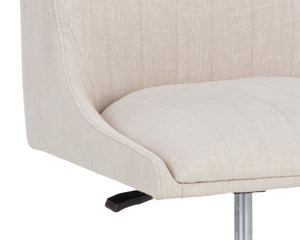 HALDEN OFFICE CHAIR - BEIGE LINEN