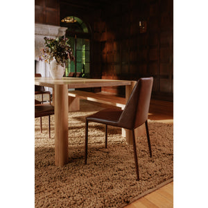 Post Large Dining Bench in Natural Oak