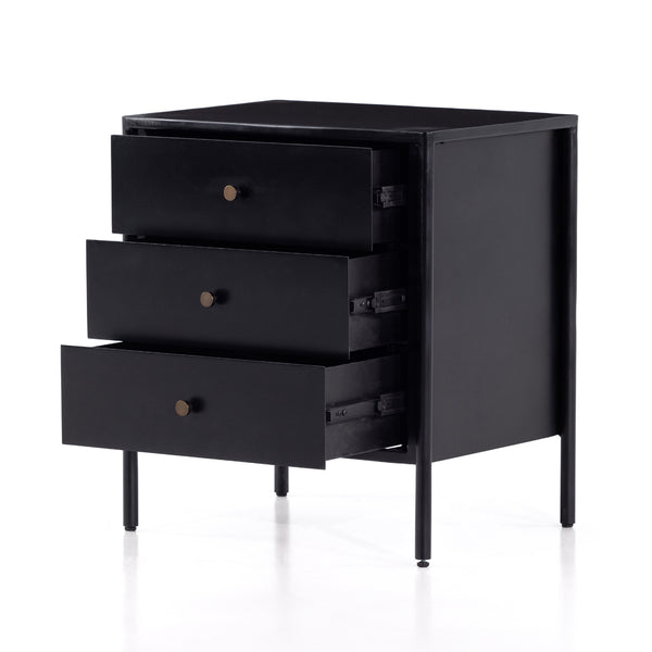 Soto Nightstand In Black