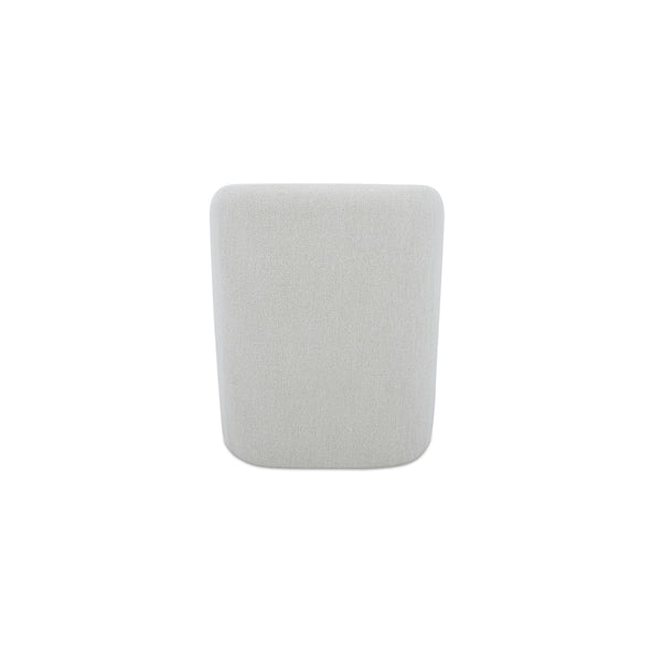 Sandy Rolling Dining Chair Off White