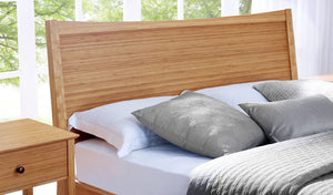 Willow Eastern King Platform Bed, Caramelized