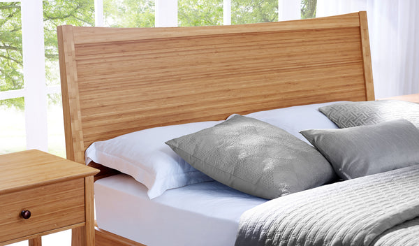 Willow Eastern King Platform Bed, Caramelized