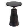 Sonja Accent Table in Charcoal Grey Aluminum