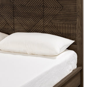 Santa Clara Solid Wood Bed - King in Toasted Brown