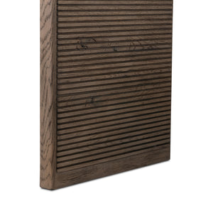 Leo Console Table in Rustic Grey