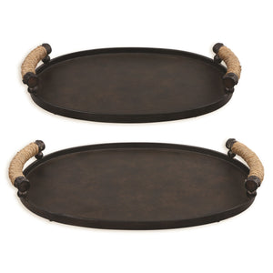 Viggo Bronze Trays, Set/2