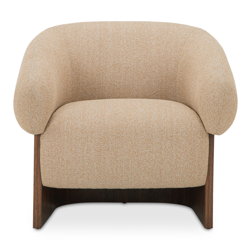 Moe's Otto Accent Chair in Flecked Tan