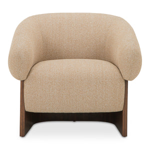 Moe's Otto Accent Chair in Flecked Tan
