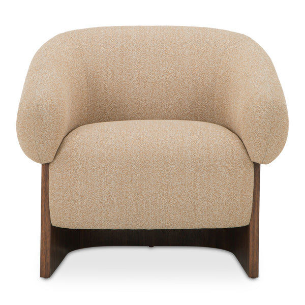 Moe's Otto Accent Chair in Flecked Tan