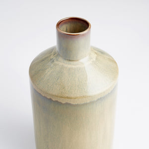 Marbled Dreams Vase in Olive Glaze