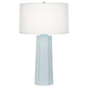 Baby Blue Mason Table Lamp