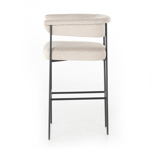 Carrie Stool In Light Camel In Bar