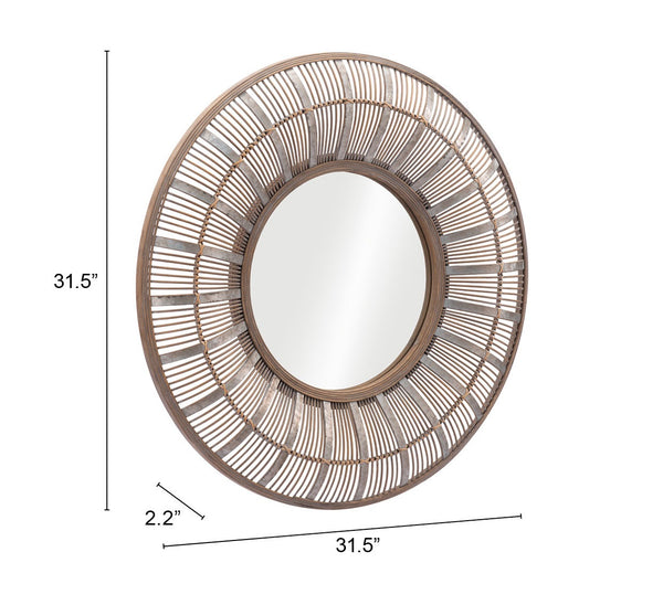 Toto Mirror Antique Gold