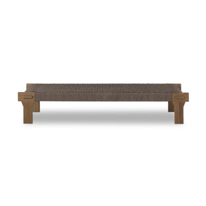 Moxie Outdoor Coffee Table - Stained Toasted Brown-FSC