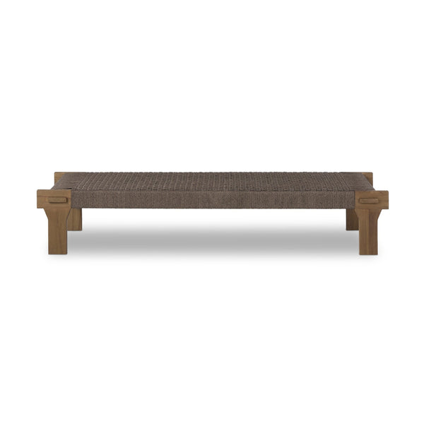 Moxie Outdoor Coffee Table - Stained Toasted Brown-FSC