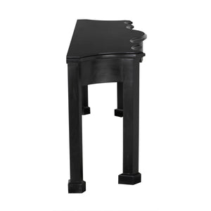 Estate Console Hand Rubbed Black