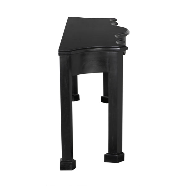 Estate Console Hand Rubbed Black
