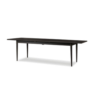Harper Extension Dining Table - Black Mango Veneer