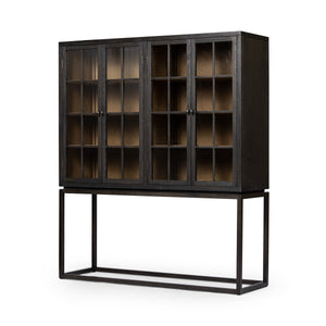 Palmer Cabinet in Charcoal Oak Veneer