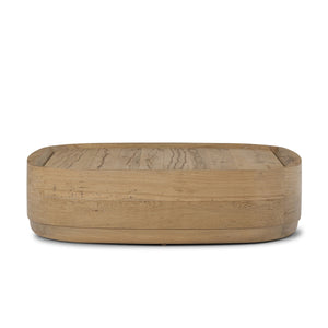 Leandro Coffee Table - Natural Reclaimed French Oak