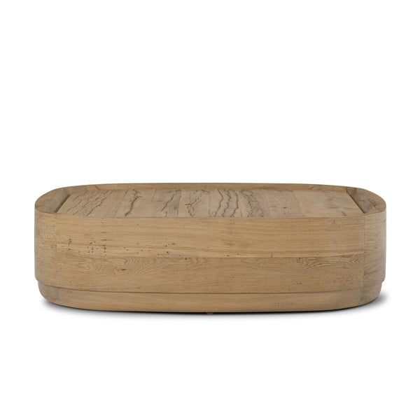Leandro Coffee Table - Natural Reclaimed French Oak