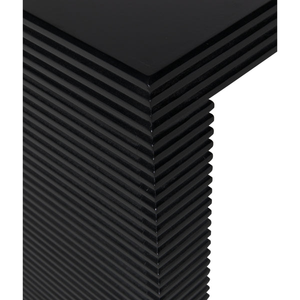 Manhattan Desk, Hand Rubbed Black