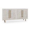 Norwood Solid Wood 4Dr Buffet - Coastal White