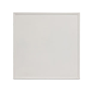 Drake Outdoor Coffee Table - Matte White Cast Aluminum