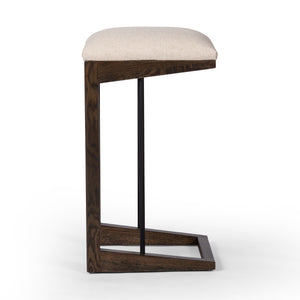 Finn Bar + Counter Stool In Sienna Brown Oak