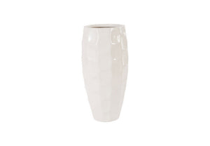 Mando Vase, Gel Coat White, SM