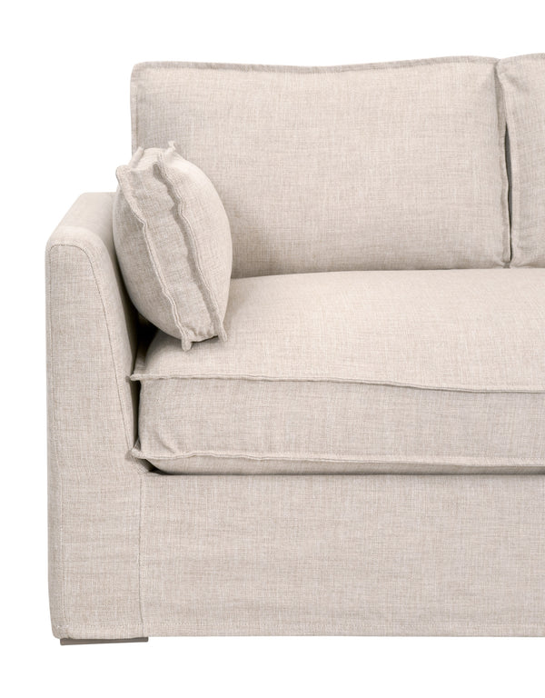 Thea Outdoor 90" Taper Arm Slipcover Sofa