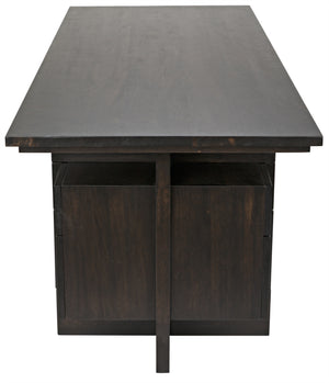 Bridge Desk, Ebony Walnut