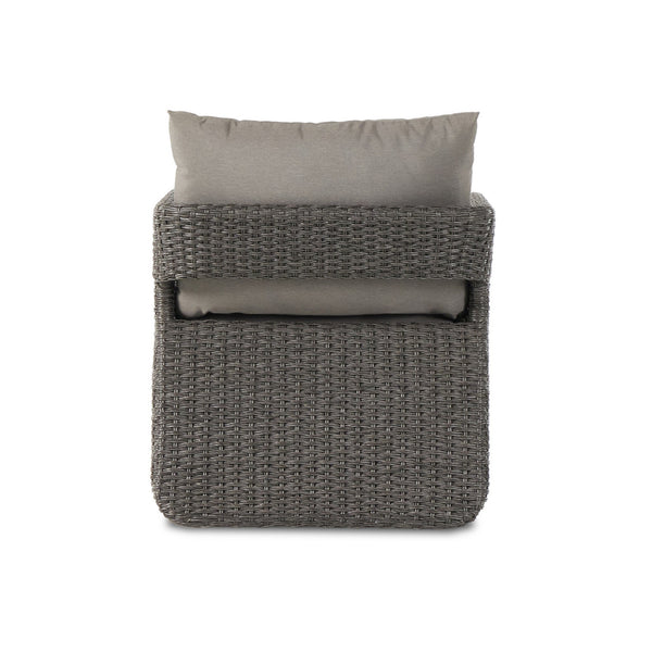 Geneva Outdr Swivel Chair - Venao Charcoal