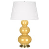 Sunset Triple Gourd Table Lamp