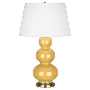Sunset Triple Gourd Table Lamp