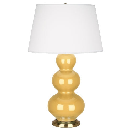 Sunset Triple Gourd Table Lamp