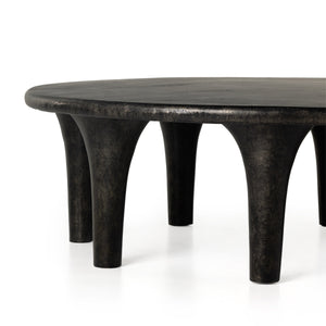 Kelden Coffee Table In Raw Black