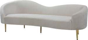 Bradford Sofa In Cream Velvet